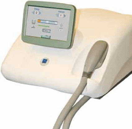 Image: The Acleara acne clearing system (photo courtesy of Palomar Medical Technologies).